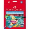 Faber-Castell - Akvarelinis pieštukas + teptuko dėžutė (48 vnt) (114448)