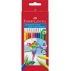 Spalvoti pieštukai Faber-Castell, tribriauniai, 12 spalvų