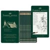 FABER-CASTELL CASTELL 9000 pieštukų rinkinys, 12 dalių, šerdelės skersmuo: apie 2 mm, lakuoti žaliai, vandens pagrindo lako technologija - 1 dalis (119065)