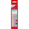 Spalvoti pieštukai „Faber-Castell Jumbo Grip” pasteliniai 5 spalvų