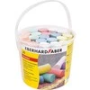 Faber-Castell Spalvota kreida EberhardFaber, apvali, kibirėlyje, 20vnt, įvairių spalvų