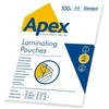Fellowes APEX - Laminavimo folija standartas A4, 100 vnt. (6003301)