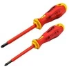 Felo rinkinys, kurį sudaro du Ergonic VDE plus / minus Z1 / Z2 atsuktuvai (FL41792191)