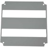 FIBOX dengiamoji plokštė 263 x 263 x 2 mm DIN bėgeliui 280 x 280 mm EK dėžutėje 2 x 14M