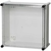 FIBOX Dangtelis SOLID P polikarbonatas 300 x 300 x 45 mm skaidrus IP66 be varžtų