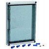 FIBOX atverčiamas dangtis EKIN4305HT, polikarbonatas, 440 x 320 x 50 mm, aukštis x plotis x gylis, 1 pora su varžtais, skirtas EKIN 43