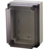 FIBOX dėžutė MNX 130 x 180 x 100 mm su permatomu dūmų spalvos dangteliu