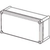 FIBOX dėžutės pagrindas EK polikarbonatas 380 x 190 x 100 mm be flanšo angų