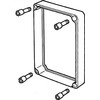 FIBOX tarpinis polikarbonato rėmas 380 x 280 x 50 mm pilkas EK su varžtais