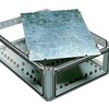 FIBOX tvirtinimo plokštė EKIVS43, cinkuoto plieno, 380 x 260 x 2 mm, aukštis x plotis x gylis, skirta EKIN 43