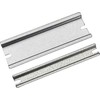 FIBOX sieninė spintelė DIN-35 bėgelis 35 x 250 x 7,5 mm cinkuoto plieno EK dėžutės šonui 280 mm