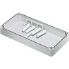 FIBOX sieninės spintelės tarpinis rėmas SOLID P 600 x 300 x 60 mm, įskaitant varžtus