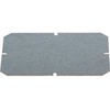 FIBOX sieninės spintelės tvirtinimo plokštelė 210 x 160 mm Aluzink, tinka Tempo