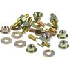 FIBOX sieninės spintelės tvirtinimo komplektas SOLID P pagrindo plokštei, 6 mm M4/M4, 6 vnt. rinkinys. Skirtas 3730, 4930, 5630, 6030 ir 6037 dėžutėms.