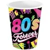 Fiesta 80-ųjų „Forever“ popierinis puodelis