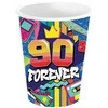 Fiesta 90-ųjų „Forever“ popierinis puodelis