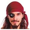 Fiesta Burgundiško raudonumo piratų bandana