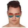 Fiesta Akiniai nuo saulės „Rainbow“ tinklelis, sidabriniai
