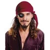 Fiesta Burgundiško raudonumo piratų bandana