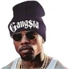 Juoda Gangsta kepurė su akiniais