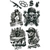 Fiesta Gangsterių tatuiruotės