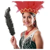 Fiesta Juodos stručio plunksnos 60 cm, 12 vnt.