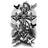 Fiesta Kryžiaus tatuiruotė