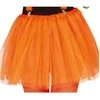 Fiesta Neoninės oranžinės spalvos tiulio sijonas, 40 cm