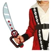 Fiesta Pirato kardo putplastis, 53 cm
