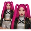 Fiesta Rožinė K-pop wig