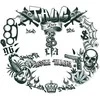 Fiesta Bandito veido tatuiruotė