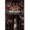 Fiesta Zombių durų dekoracija su užuolaida