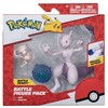 Pokémon - kovos figūrėlių rinkinys, 2 vnt. - Mewtwo ir Mew (PKW2941)