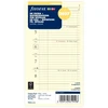 Filofax Personal 2027 papildymas, savaitė puslapyje + užrašai, švedų/danų/norvegų kalbomis