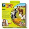 Fimo Vaikiškas žaismingas ir puošnus ponis (5 vnt.)