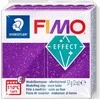 Modelinas Fimo, 56g, švytintis violetinės spalvos