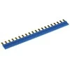 FINDER 093.20 20 kontaktų tiltelinis jungiklis 36A 250V mėlyna gnybtams A1 arba A2 093.20