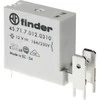 FINDER 12 V nuolatinės srovės 16 A–250 V kintamosios srovės relė 1 slenkstis – su „Faston“ gnybtu