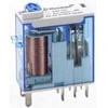 „Finder“ PCB montuojama galios relė, 12 V nuolatinės srovės ritė, 8 A perjungimo srovė, DPDT