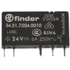 „Finder“ miniatiūrinė relė 1P 6A 24 V DC (34.51.7.024.0010)