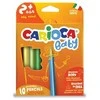 Fiorello Spalvoti pieštukai mažyliams CARIOCA BABY 2+, 10 vnt.