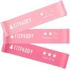 Fitpaddy Elastinės juostos Plus 3 dalys, rožinis leidimas