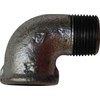 FIX-PRO kampinis cinkuotas 3/4 90 laipsnių įvorė / nipelis