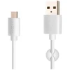 Fixed Ištaisyta | Duomenų ir įkrovimo kabelis su USB/USB-C jungtimis | Baltas