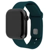 Fixed Silicone Sporty Strap Set - Dirželis, skirtas Apple Watch 38/40/41 mm, tamsiai žalias (FIXSST2-436-DRGRE)