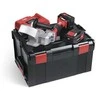 Flex Tools AKUMULIATORINIS LATAKŲ PJAUSTYTUVAS RFE 40 18.0-EC/5.0 SET