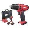 Akumuliatorinis suktuvas-gręžtuvas FLEX DD 2G 10,8V LDBC