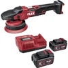 Flex Tools Flex akumuliatorinis poliravimo įrenginys XFE 2 15 18-EC/5,0 rinkinys