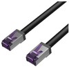 Nezatříděno Shiverpeaks Kabelis krosowy Flexline RJ-45, Cat 6a, S/FTP, juoda, 1.5 m (FL31-28155)