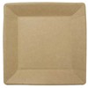 Foodline Pietų lėkštės kartoninės 23x23cm rudos 50 vnt./pak. - (50 vnt.)